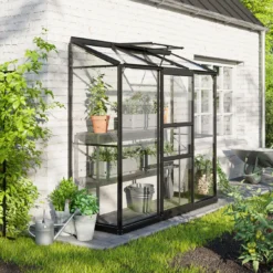 Vitavia Ida 1300 muurkas zwart veiligheidsglas